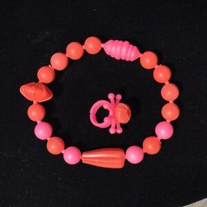 🆕Take Apart Fidget Beaded Bracelet &Ring Set